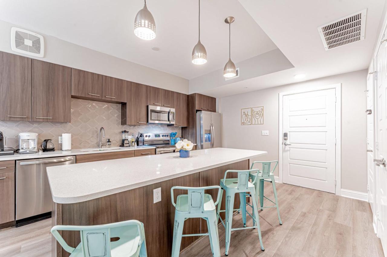 Ferienwohnung Vivant - Upscale Modern Apts - Free Parking, Fast WiFi, Gym Austin Exterior foto